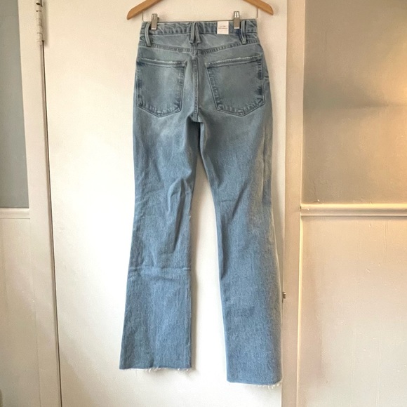 BNWT Good American good classic boot Jean color: indigo235 size 0 / 25 - Picture 3 of 16